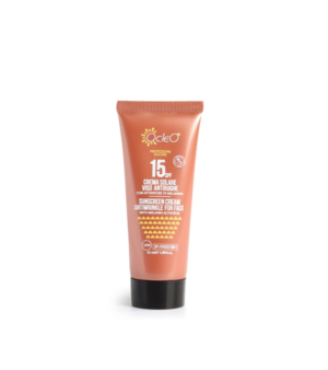 Crema solare viso antirughe SPF 15 50ml Ocleo