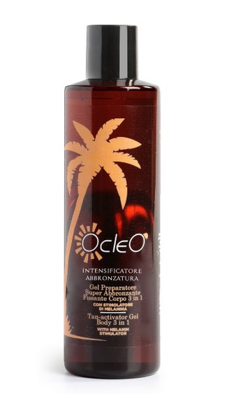 Gel preparatore super abbronzante 3 in 1 250ml- Ocleo
