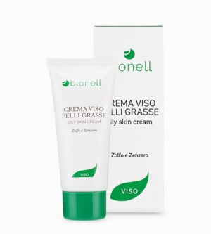 Crema Viso Pelli Grasse Zolfo e Zenzero 50ml - Bionell