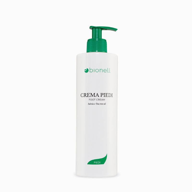 Crema Piedi salvia e tea tree oil Bionell con dispenser 500ml Mg Cosmetici