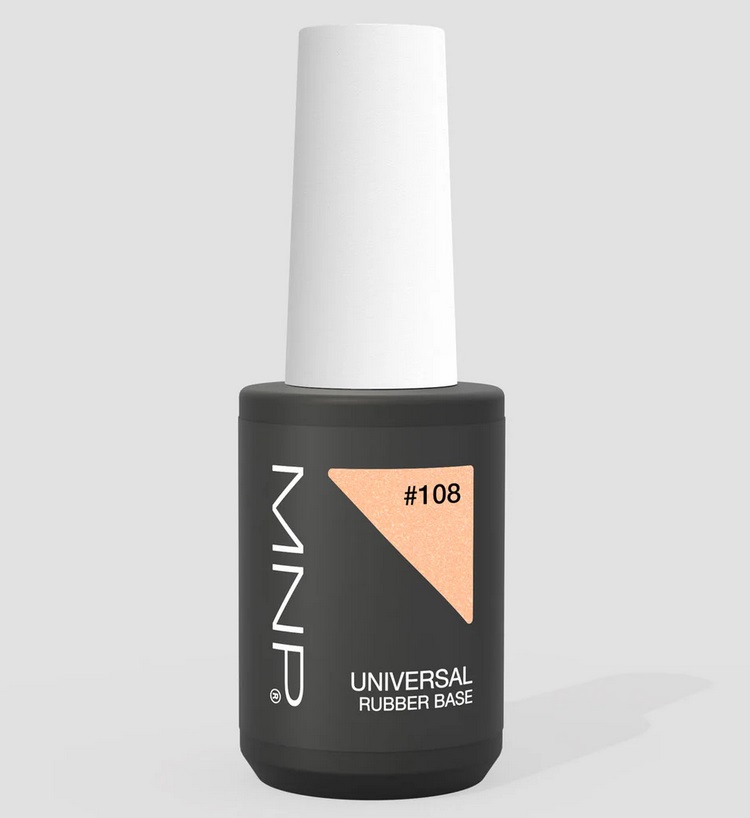 Smalto Semipermanente Universal Rubber Base MNP 14ml Mesauda/108 Chiffon