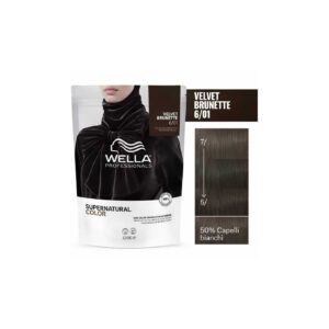 Supernatural Color 6/01 colore naturale in granuli 120Gr Wella/Velvet Brunette