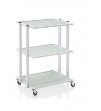 Carrello Estetica Premium 200 3 Ripiani Vetro - Xanitalia