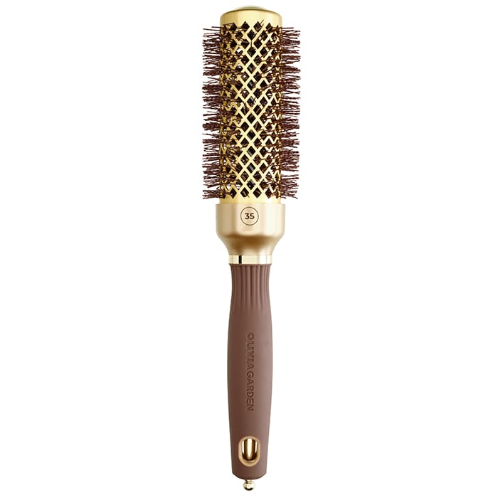 Spazzola Olivia Garden shine gold diam.35 - Morocutti