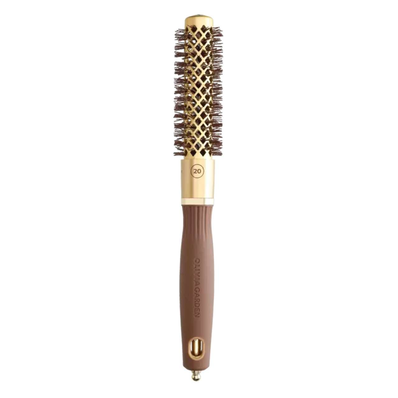 Spazzola Olivia Garden shine gold diam.20 - Morocutti