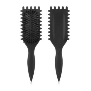 Spazzola definizione per capelli ricci Curly nero - Sibel