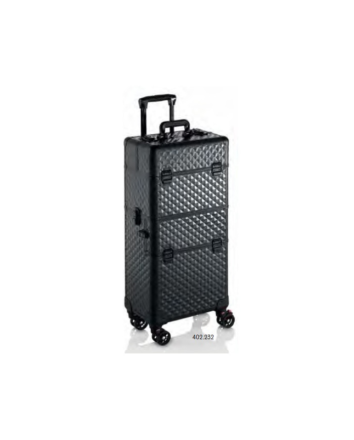 Trolley Nica black diamonds ruote travel all terrain- Xanitalia