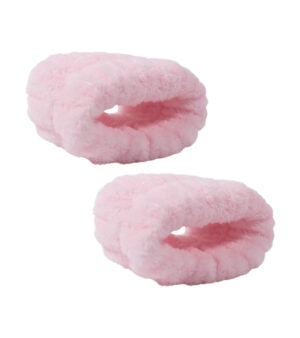 Polsini in velluto rosa 2pz - Peggy sage