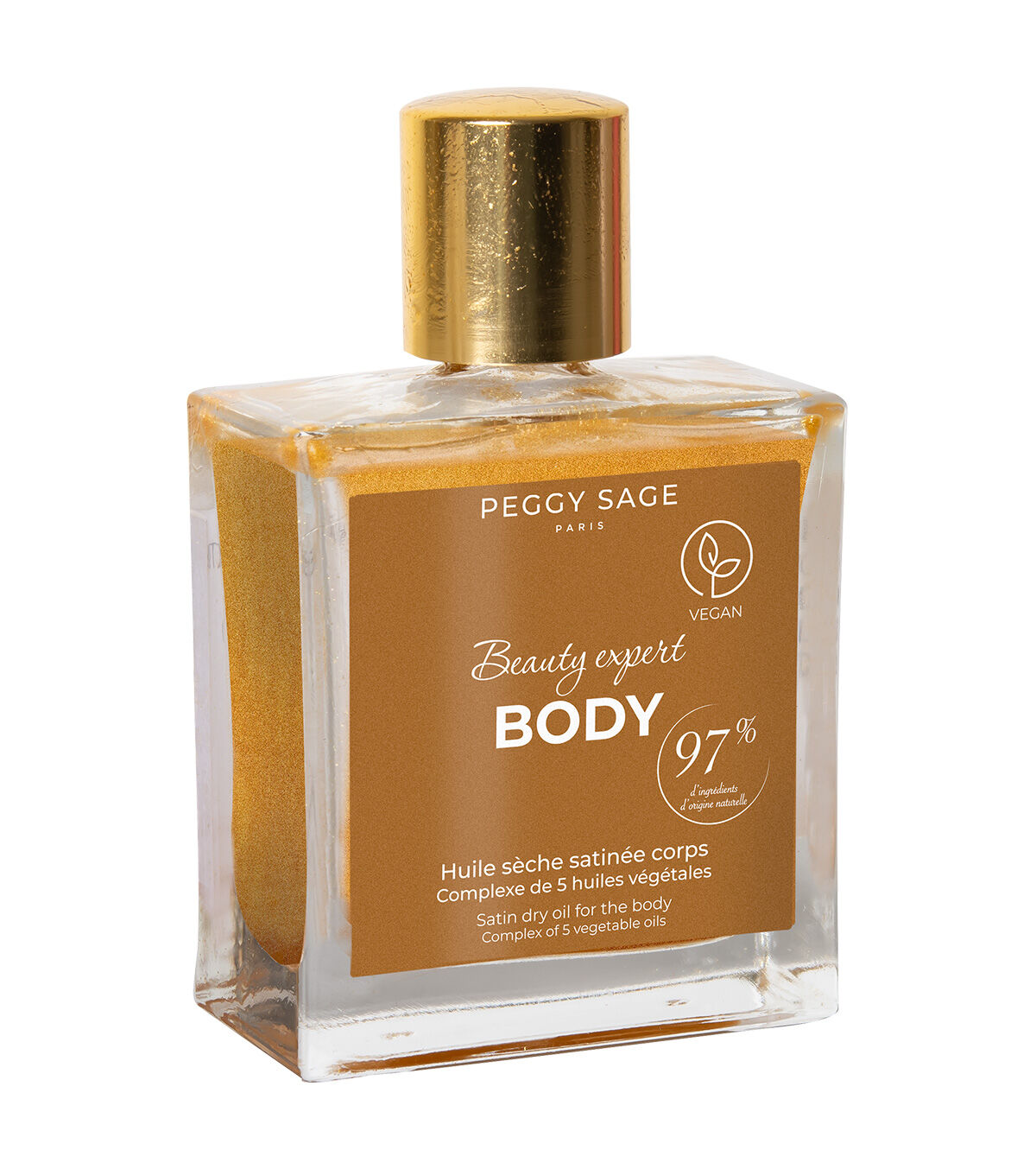 Olio secco satinato corpo 50ml- Peggy sage
