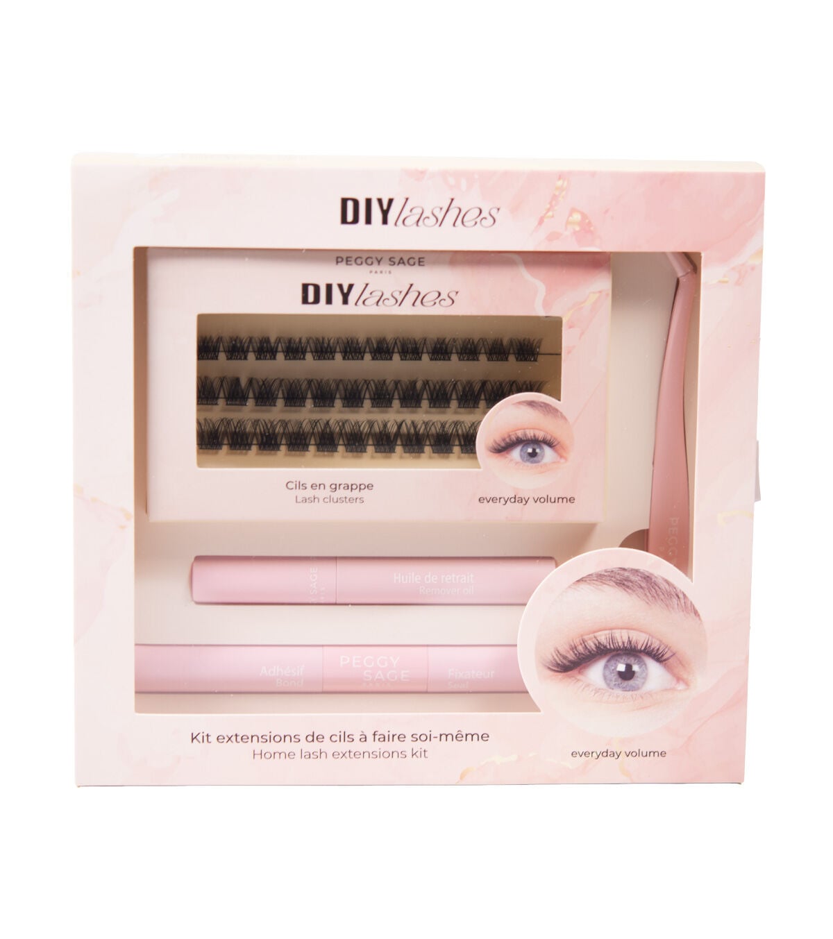 Kit extension ciglia fai da te everyday volume- Peggy sage