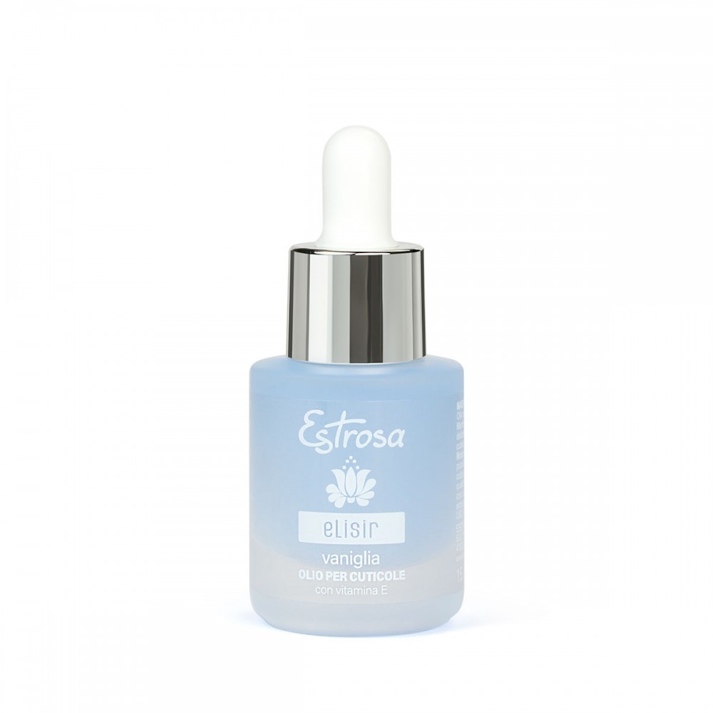 Olio cuticole Elisir emolliente con vitamina E 15ml Estrosa/vaniglia