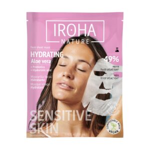 Maschera In Tessuto Idratante Aloe vera sensitive skin Iroha Burton