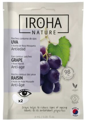 Patch Occhi antiage Uva 2 pz Iroha Burton