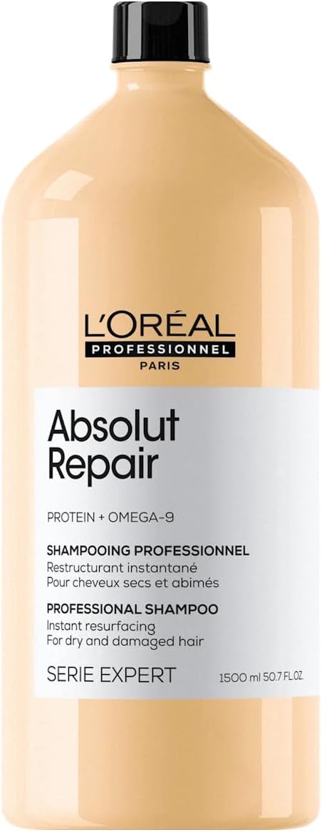Shampoo Per Capelli Danneggiati Absolut Repair Serie Expert 1500ml L'Oreal