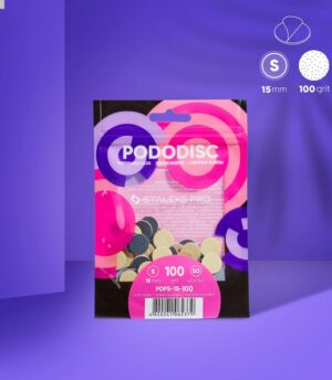 Lime ricambio base morbida per Pododisc S 15mm  50pz grana 100 - Staleks pro