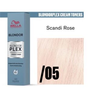 Tonalizzante in crema Blondor Plex 60ml - Wella/\05 scandi rose