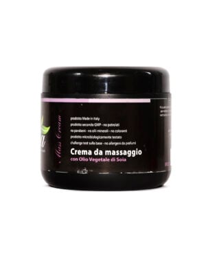 Crema Corpo Massaggio Con Olio Vegetale Di Soia 500 Ml - Mia