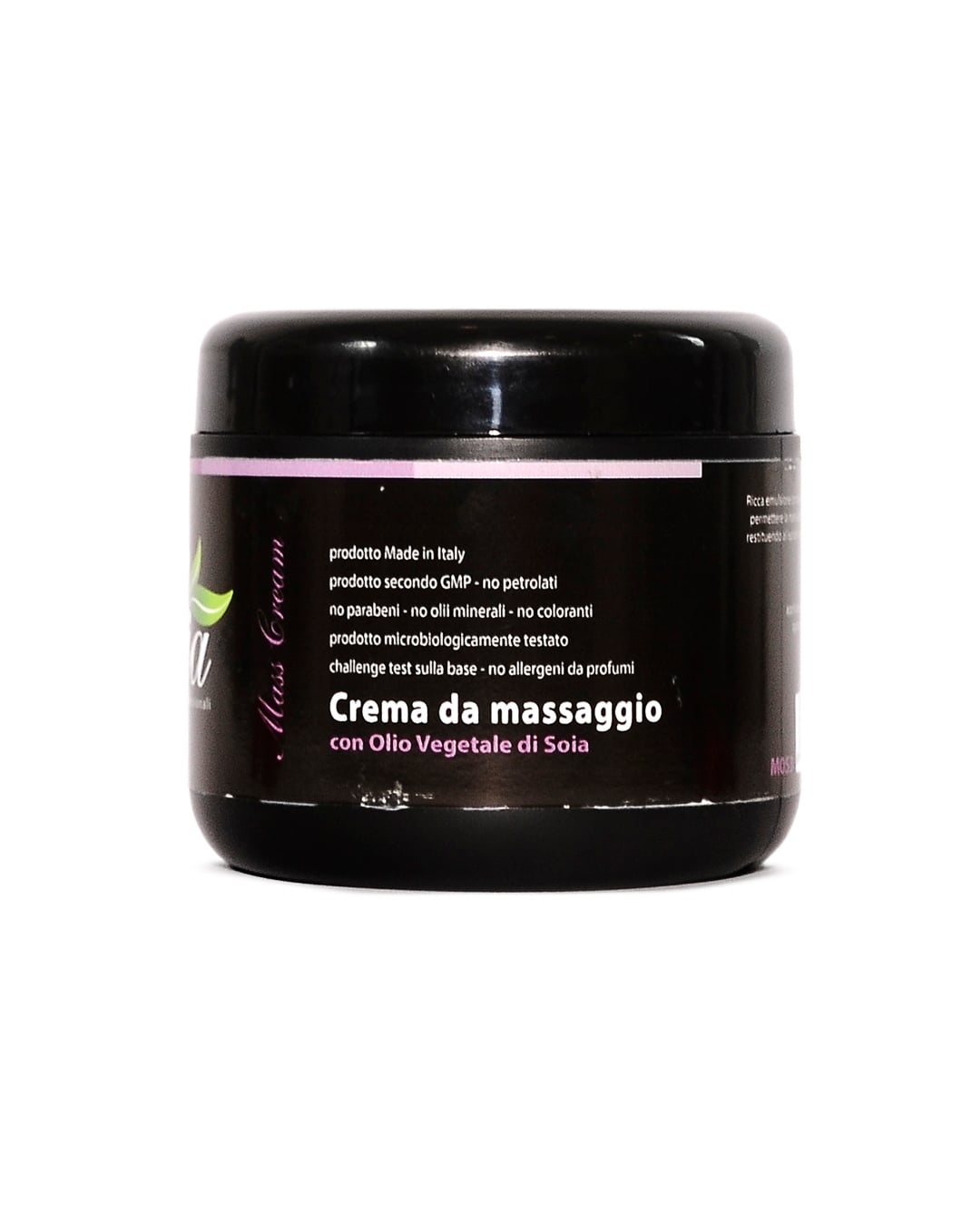 Crema Corpo Massaggio Con Olio Vegetale Di Soia 500 Ml - Mia