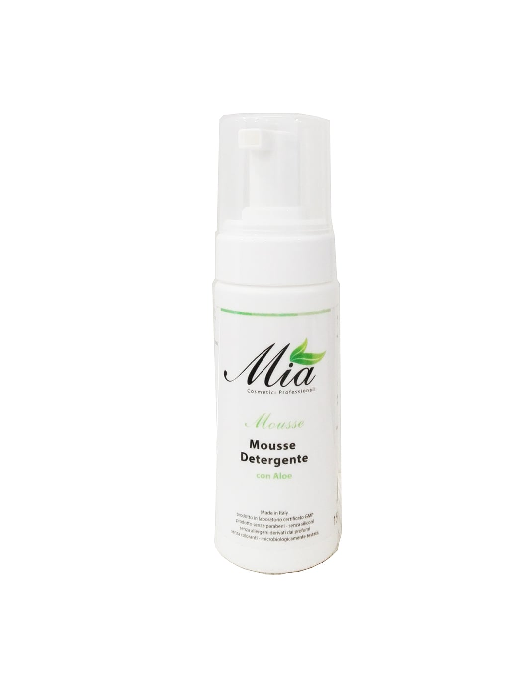 Mousse Detergente Con Aloe 150 Ml - Mia
