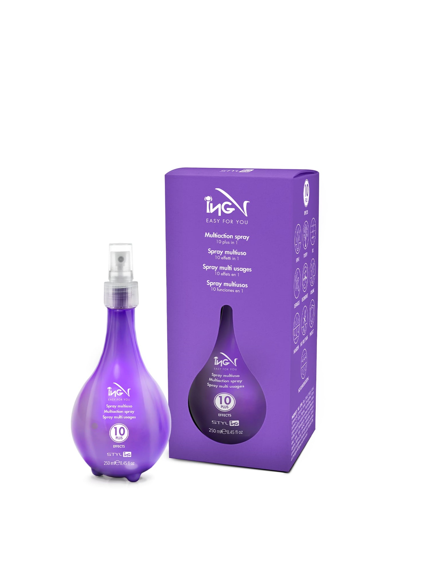 Spray multiaction 10 plus in 1 250ml - Beautynova Spa