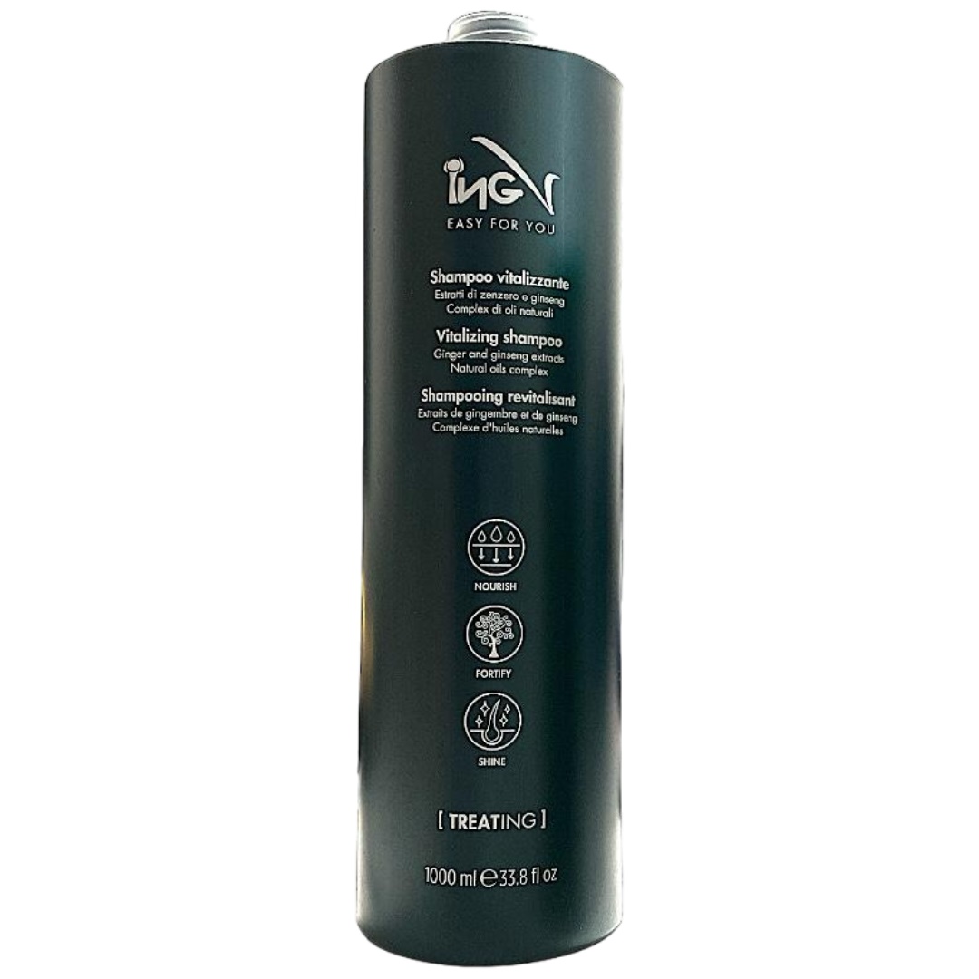 Shampoo vitalizzante anticaduta con estratti di zenzero e ginseng 1lt Beautynova