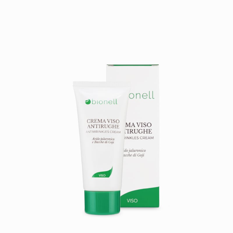 Crema viso antirughe acido ialuronico e bacche di goji 50ml - Bionell