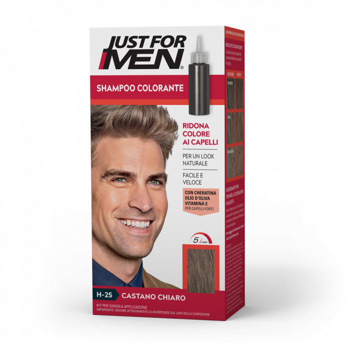Colore Per Uomo Just For Men/Cc Castano Chiaro