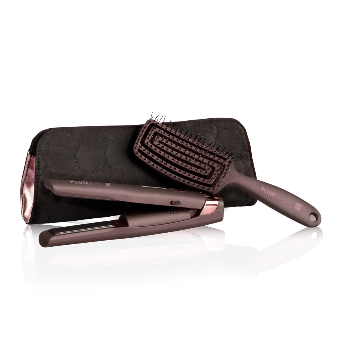 Piastra Cordless Plum&Go + Spazzola + Pochette - Labor