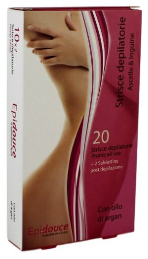 Strisce Ascelle - Inguine Con Olio Di Argan 20 Pz - Diffitalia