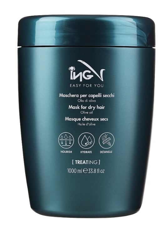 Maschera per capelli secchi con olio di oliva 1lt Treat Ing - Beautynova
