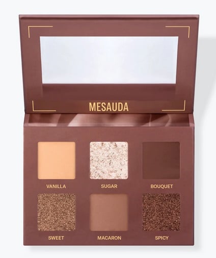 Palette Ombretti 6 Colori Bare Harmony Mesauda/204 Delicious Rose