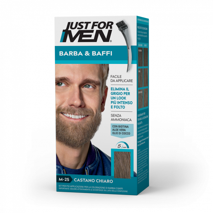 Colore Per Barba E Baffi Just For Men/Castano Chiaro