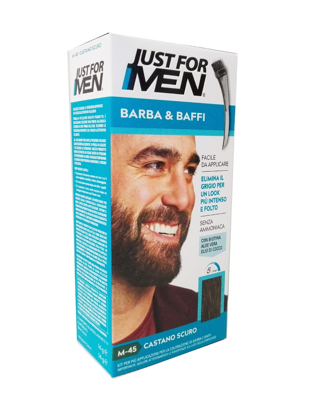 Colore Per Barba E Baffi Just For Men/Castano Scuro