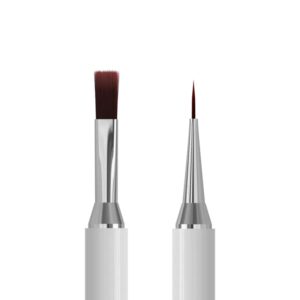 Pennello per gel a doppia faccia 10 mm / liner 10 mm- Staleks