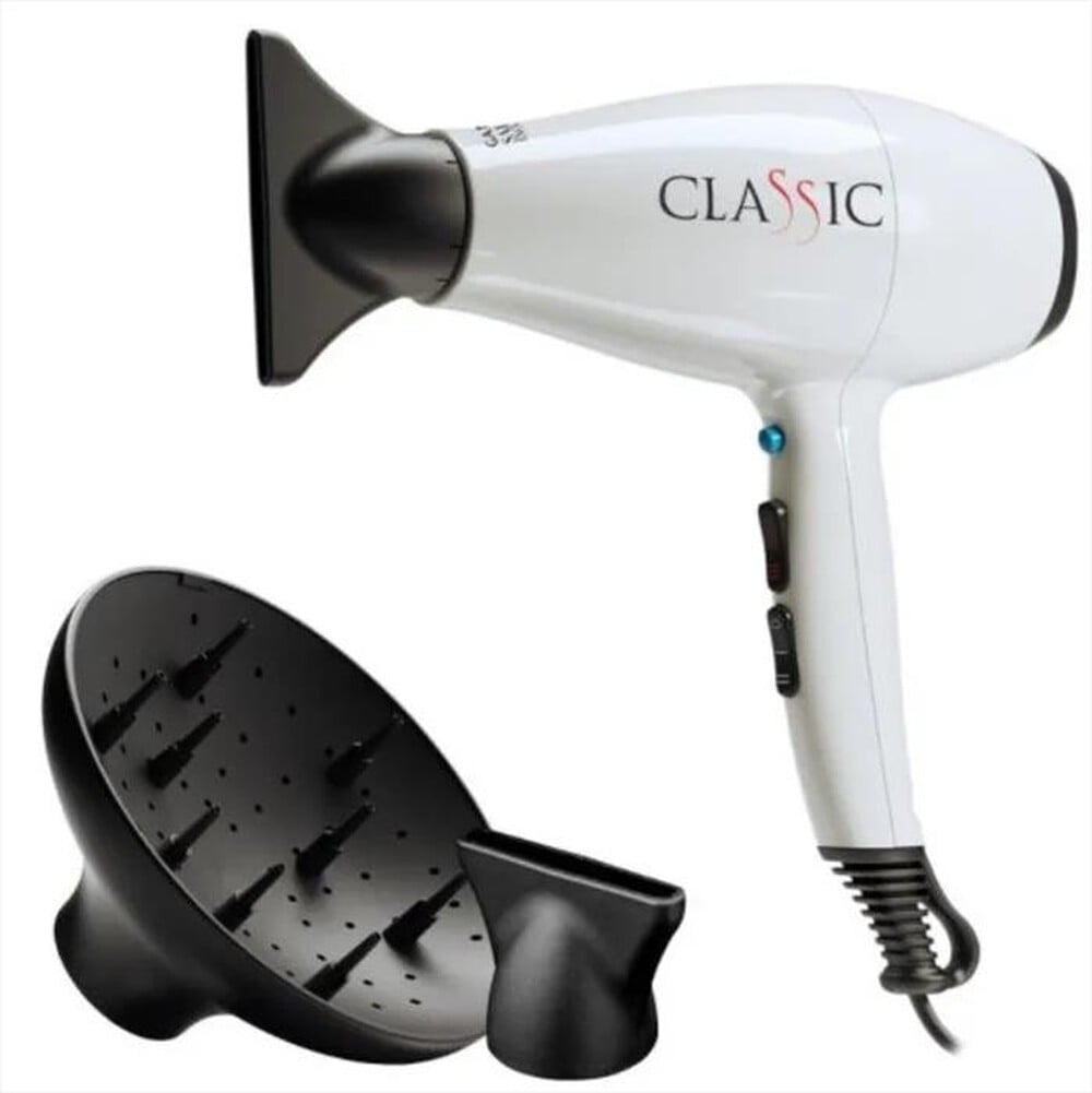 Phon classic + diffusore salon exclusive 2200w bianco - Ga.Ma