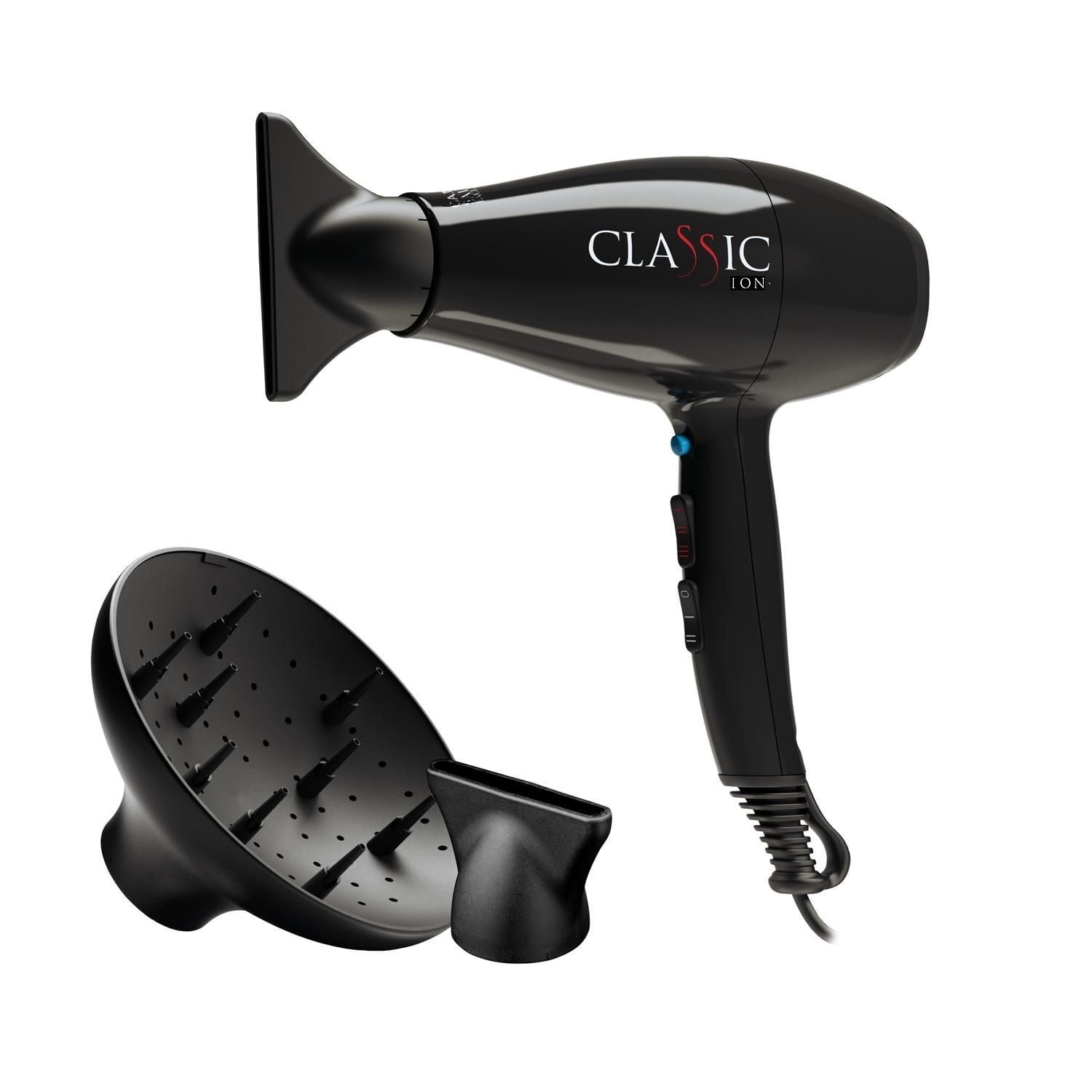 Phon classic ion plus + diffusore salon exclusive 2200w nero - Ga.Ma