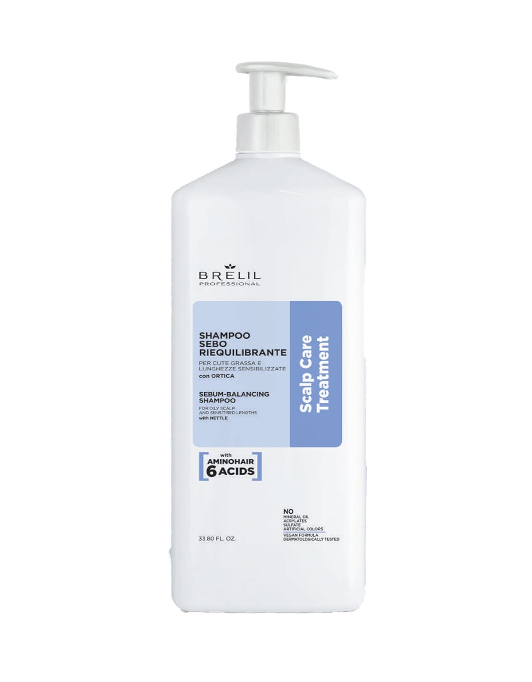 Shampoo sebo-riequilibrante Scalp care treatment 1000ml - Brelil