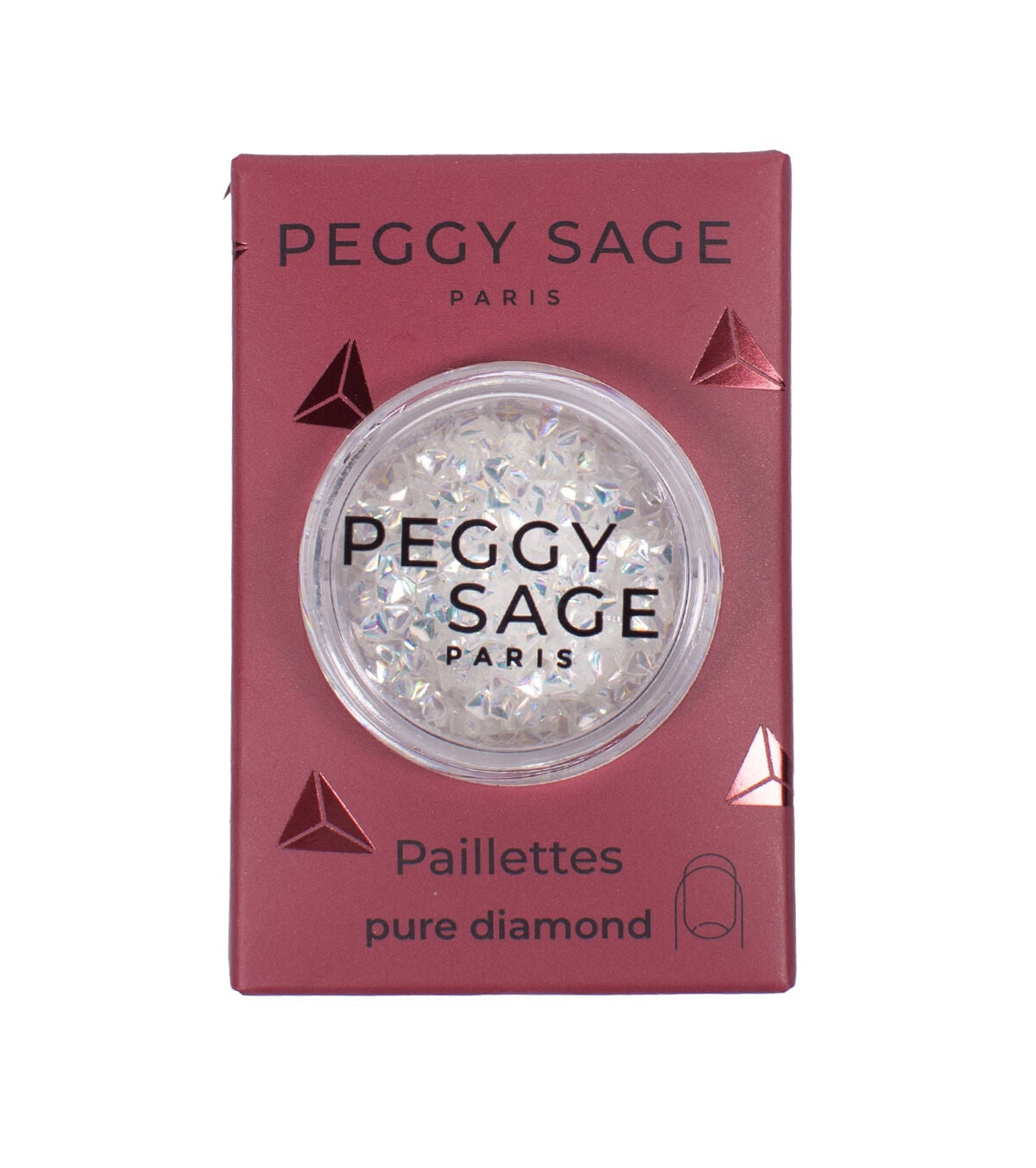 Glitter pure diamond decorazione per unghie diamante - Peggy Sage