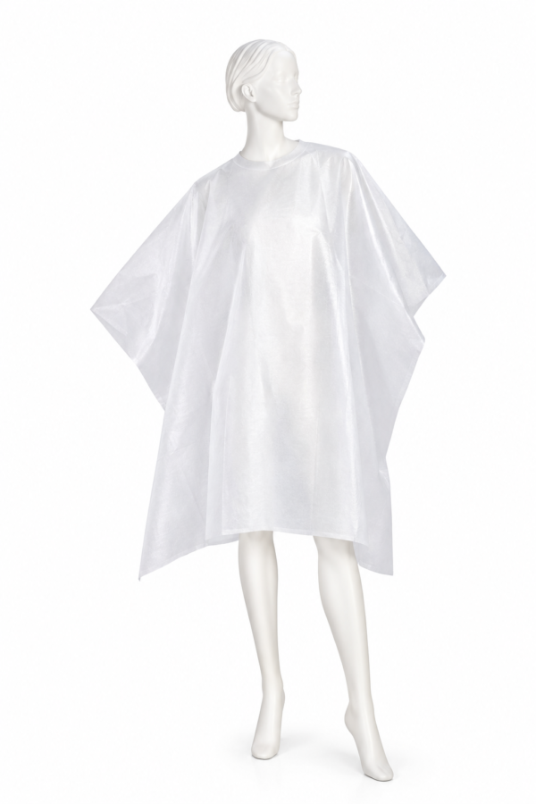 Mantella Taglio Tnt Lux Bianca Con Strappo - Cpm
