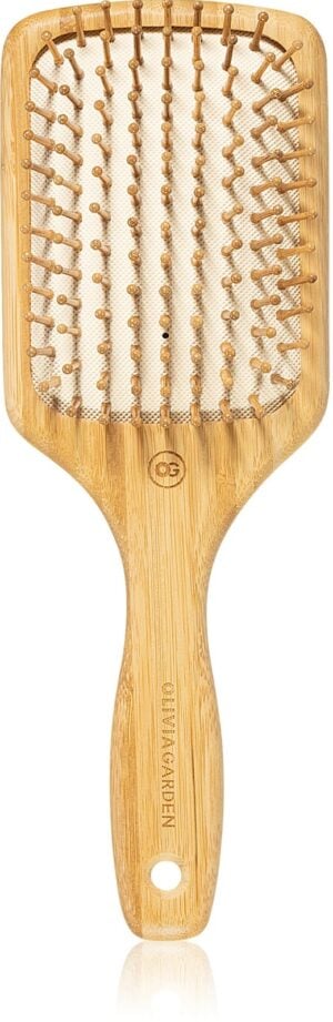 Spazzola Olivia Garden piatta bamboo massage L - Morocutti