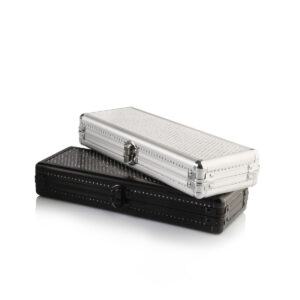 Porta pennelli make up color bianco glitter - Labor