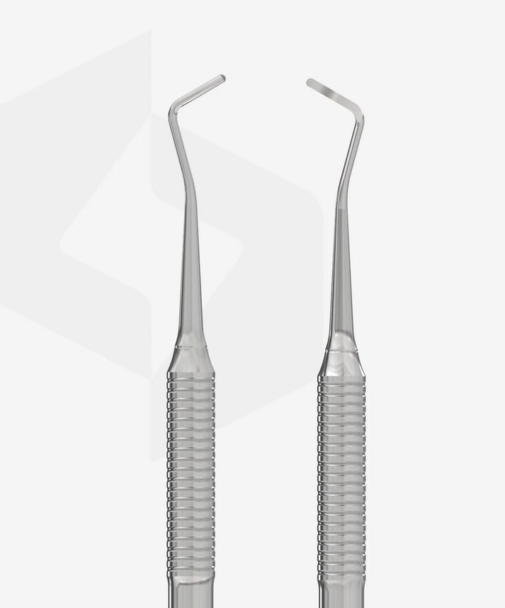 Ferretto Pedicure curette doppia Expert 20 tipo 2 - Staleks pro - immagine 2