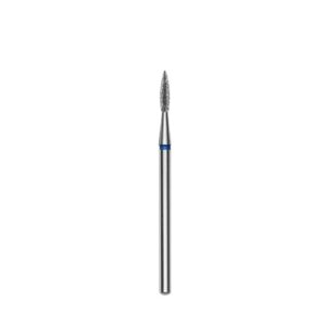 Punta Diamantata a Fiamma Appuntita Testa Blu Diametro 1,8mm/8mm - Staleks